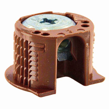 MIDWEST FASTENER 3/4" Brown Wood Flush Fit Cam 4PK 38623